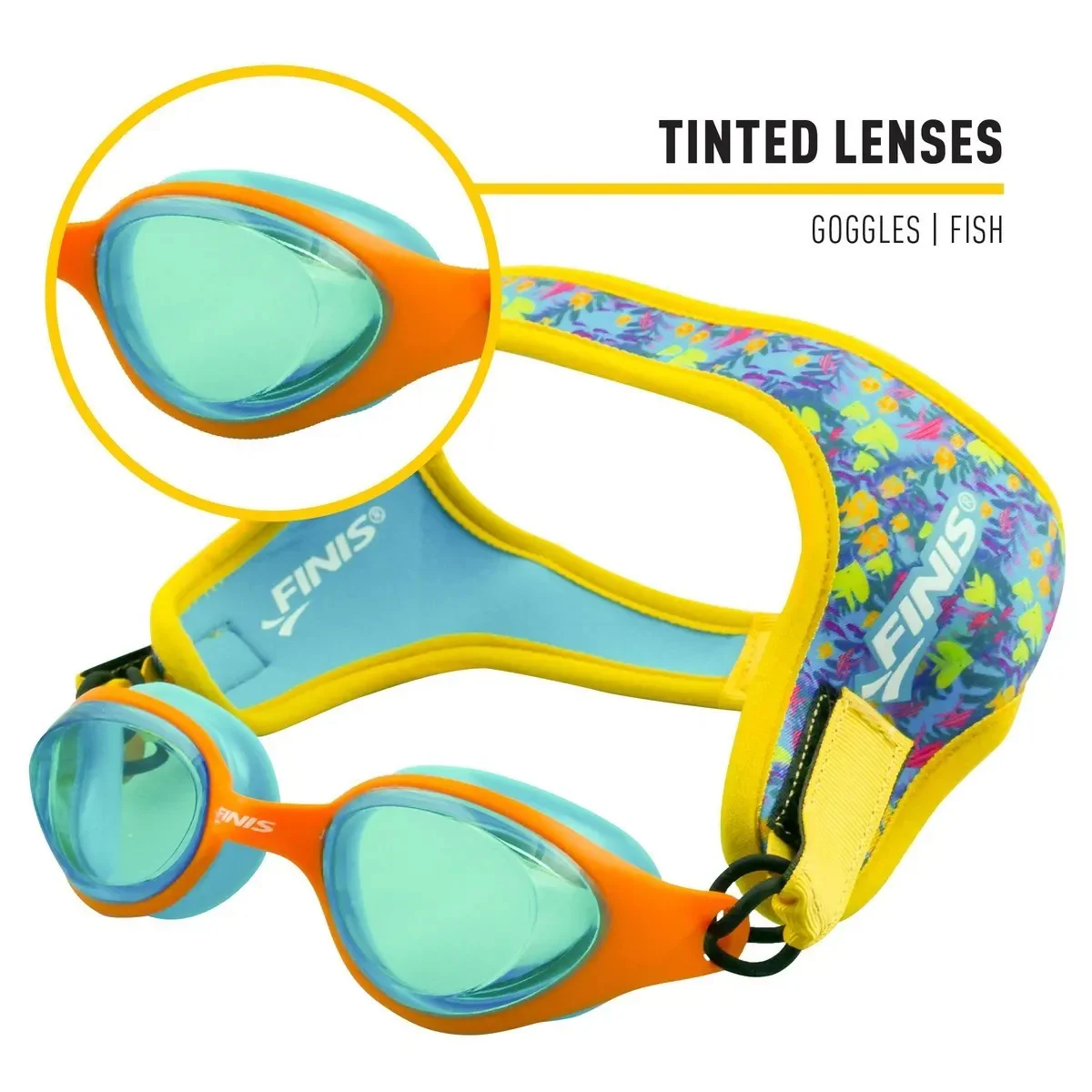 FINIS DragonFly Kids Swimming Goggles (Mirror & Tinted Lens) - Image 15
