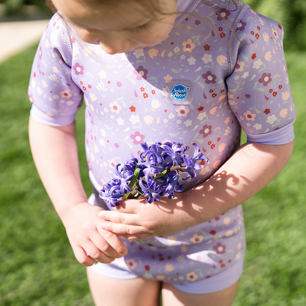 Lilac Spring Happy Nappy Wetsuit - Image 6