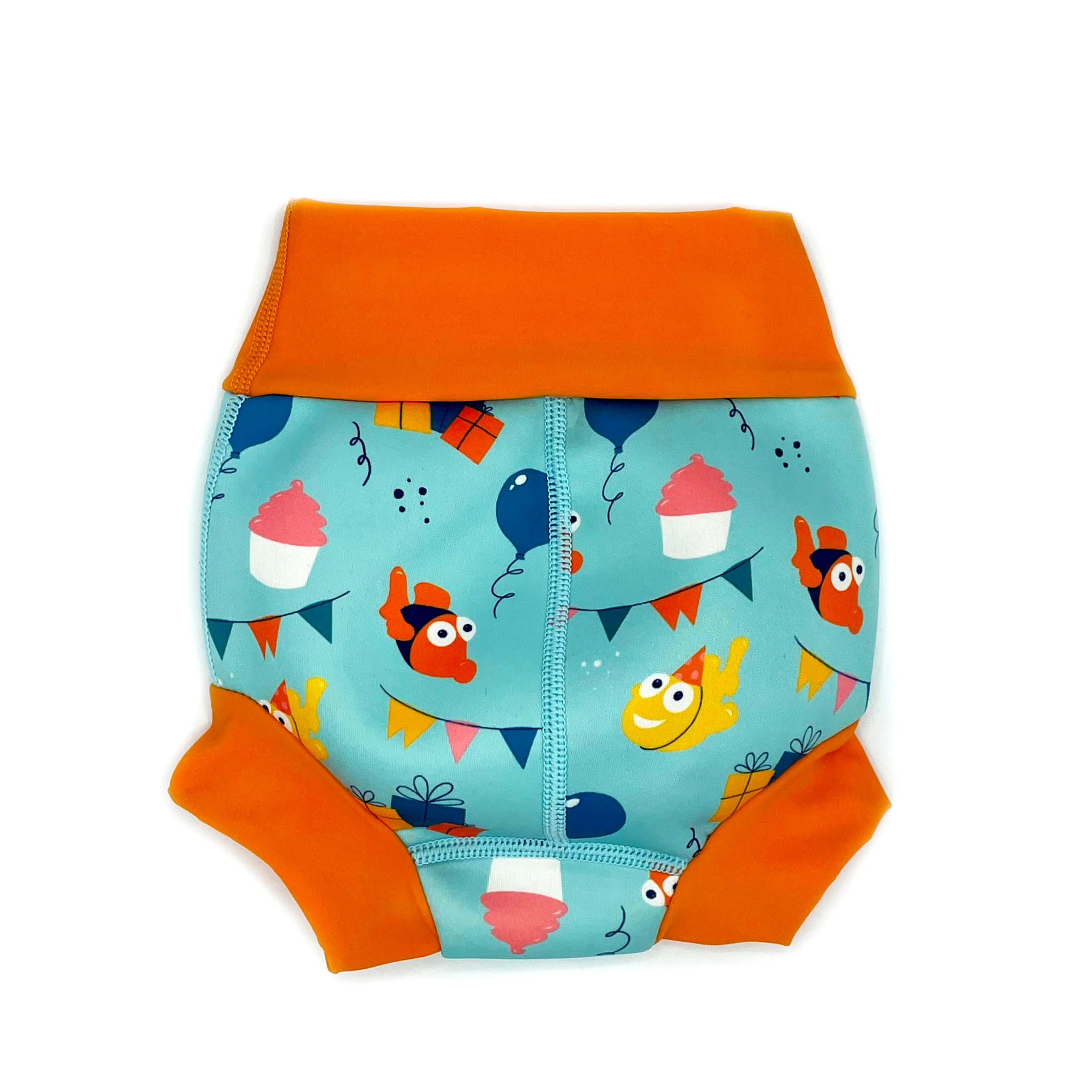 Limited Edition Water Babies Fish Party Happy Nappy - Image 4