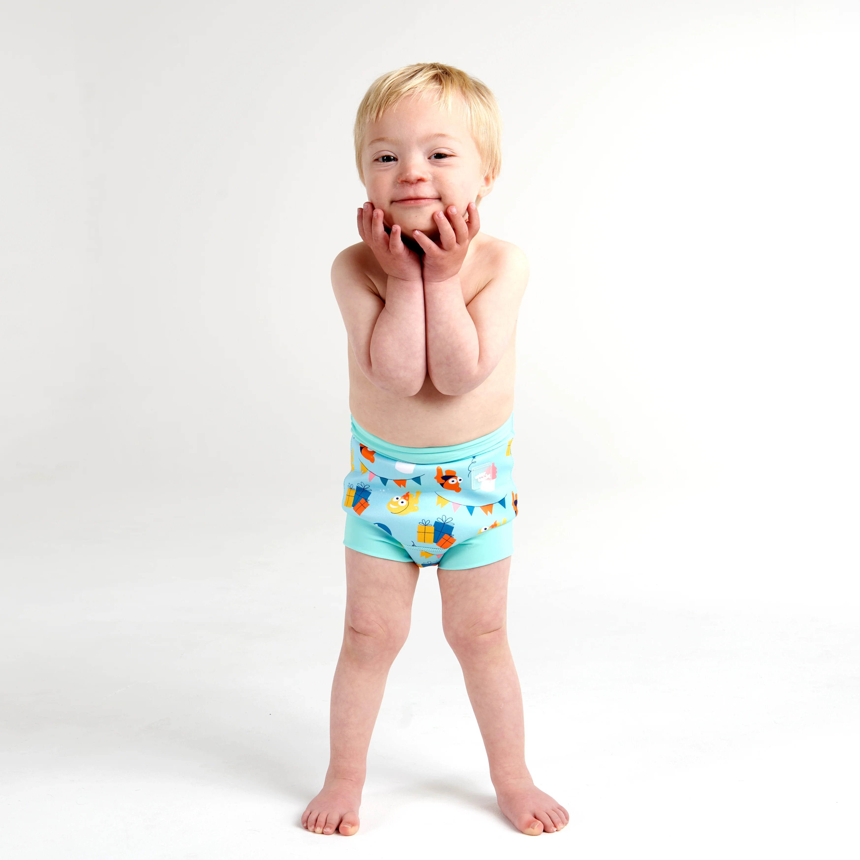 Limited Edition Water Babies Fish Party Happy Nappy - Image 5