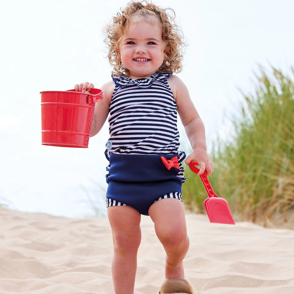 New Nautical Happy Nappy Costume (Frills and Bows) - Image 5