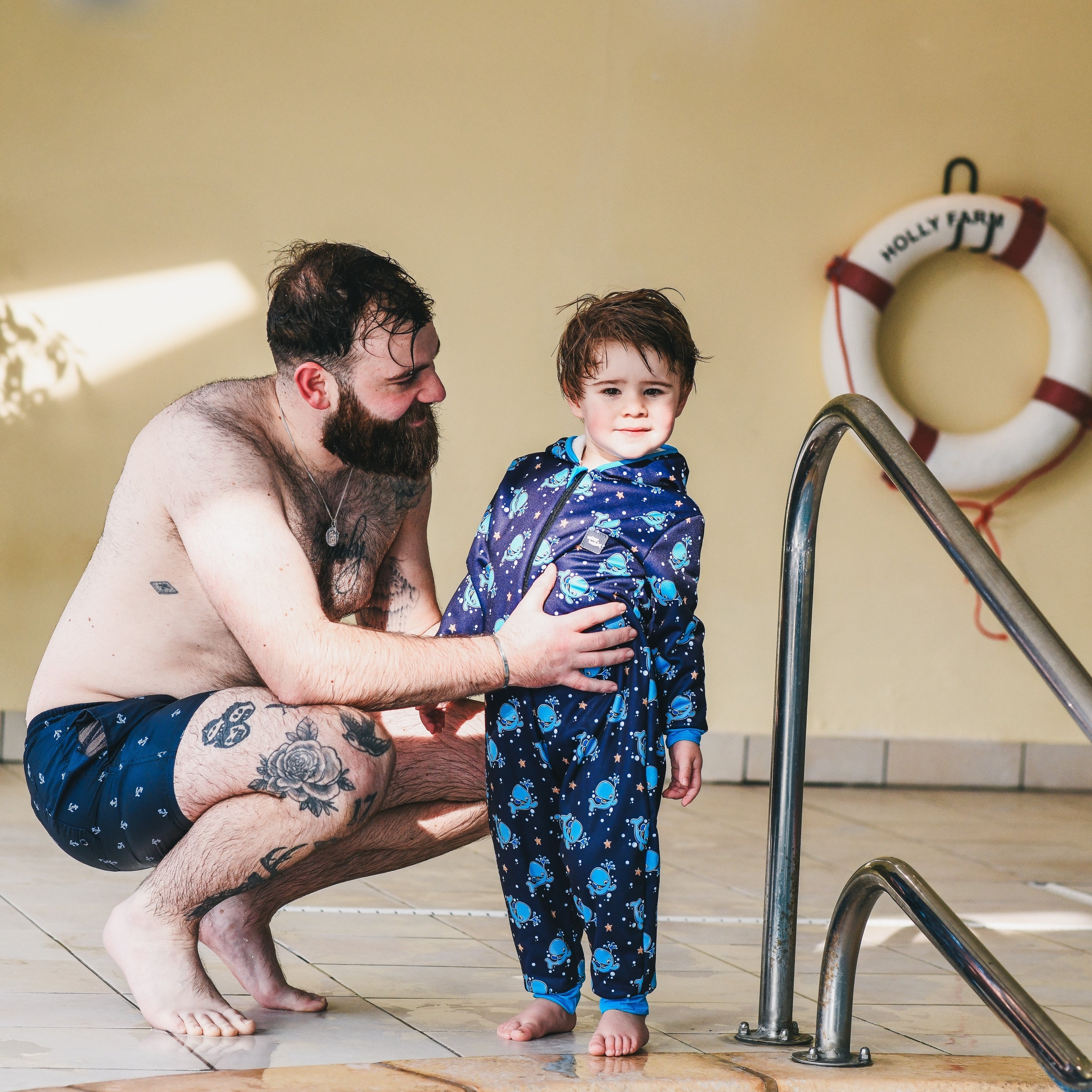 Water Babies After Swim Waterproof Onesie - Image 5