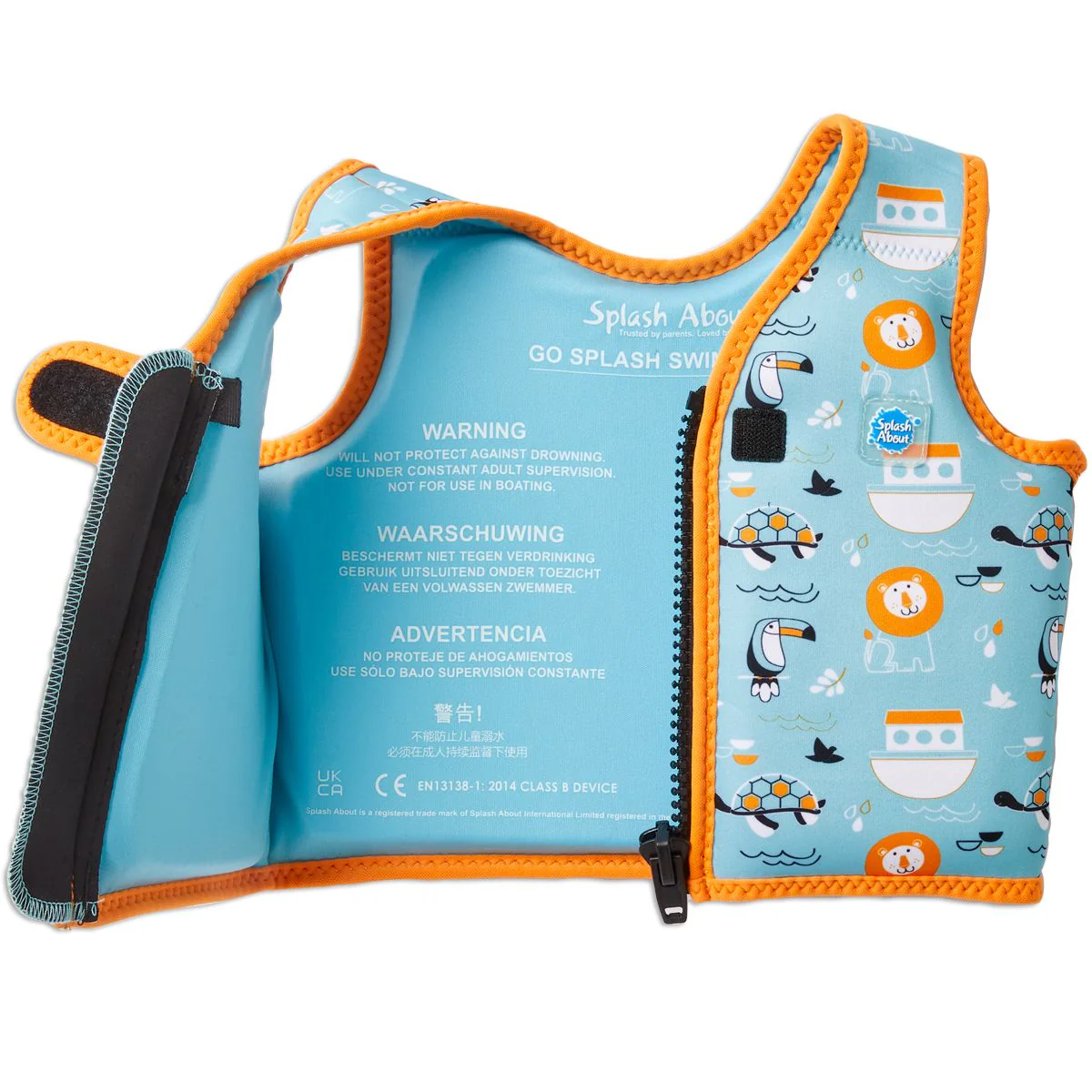 Blue Ark Go Splash Swim Vest - Image 3