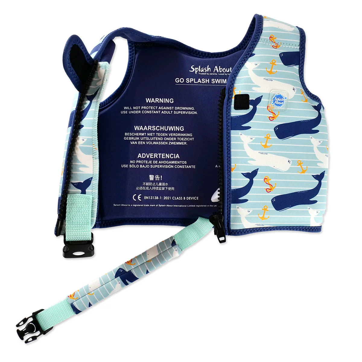 Moby Anchor Go Splash Swim Vest - Image 3