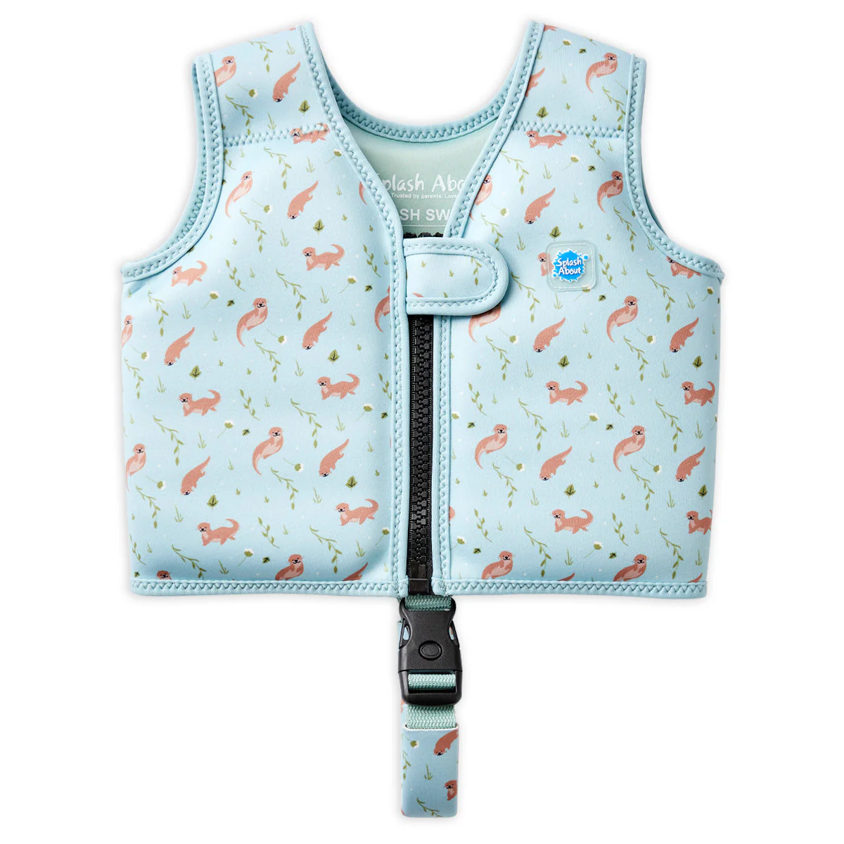Playful Otters Go Splash Swim Vest