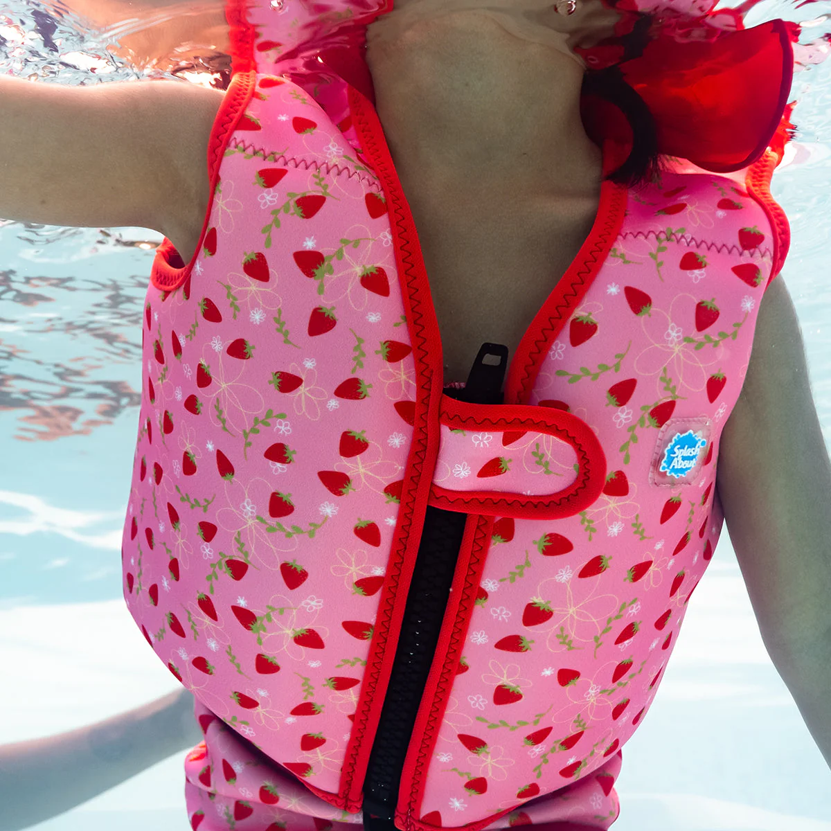 Strawberry Field Go Splash Swim Vest - Image 5