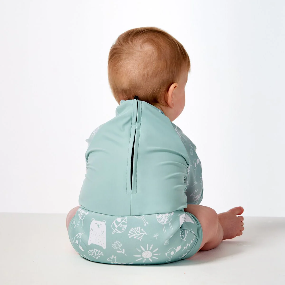 Sunny Bear Happy Nappy Sunsuit - Image 4