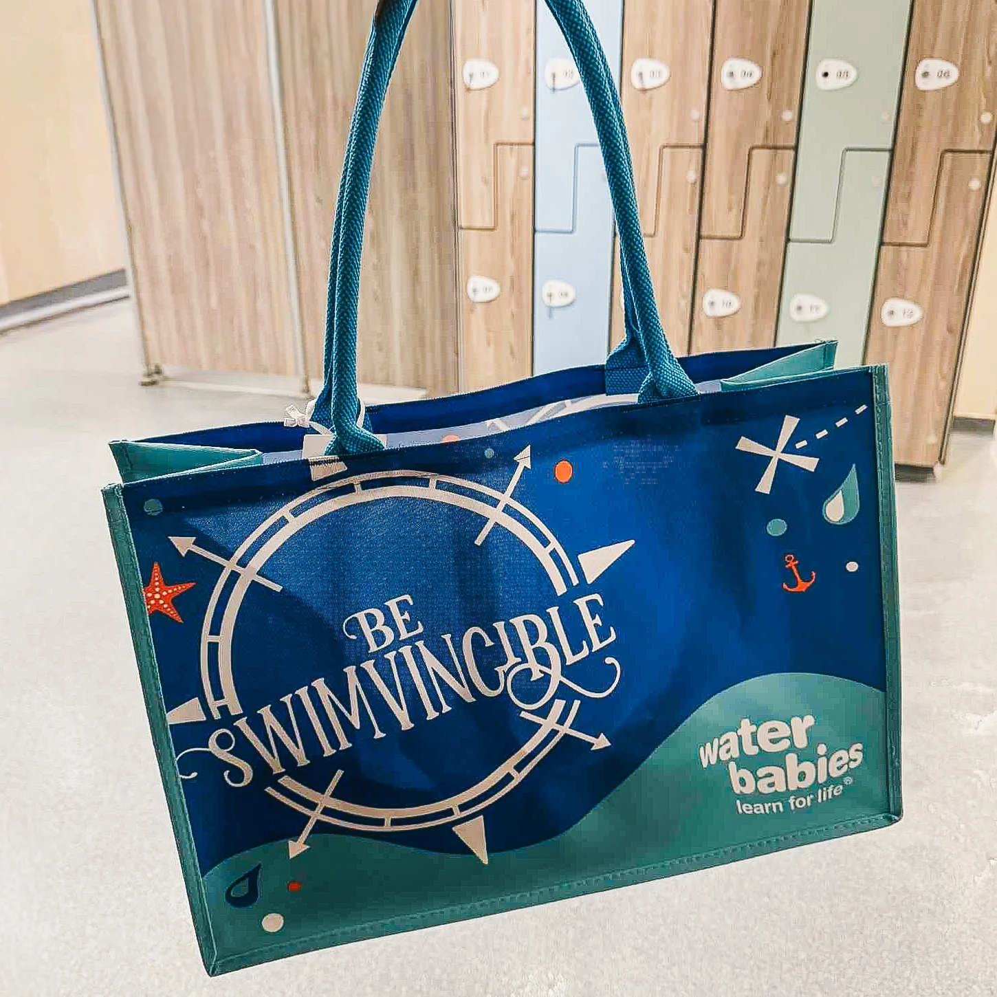 Water Babies Be Swimvincible Tote Bag (47 x 33 x 18cm) - Image 4