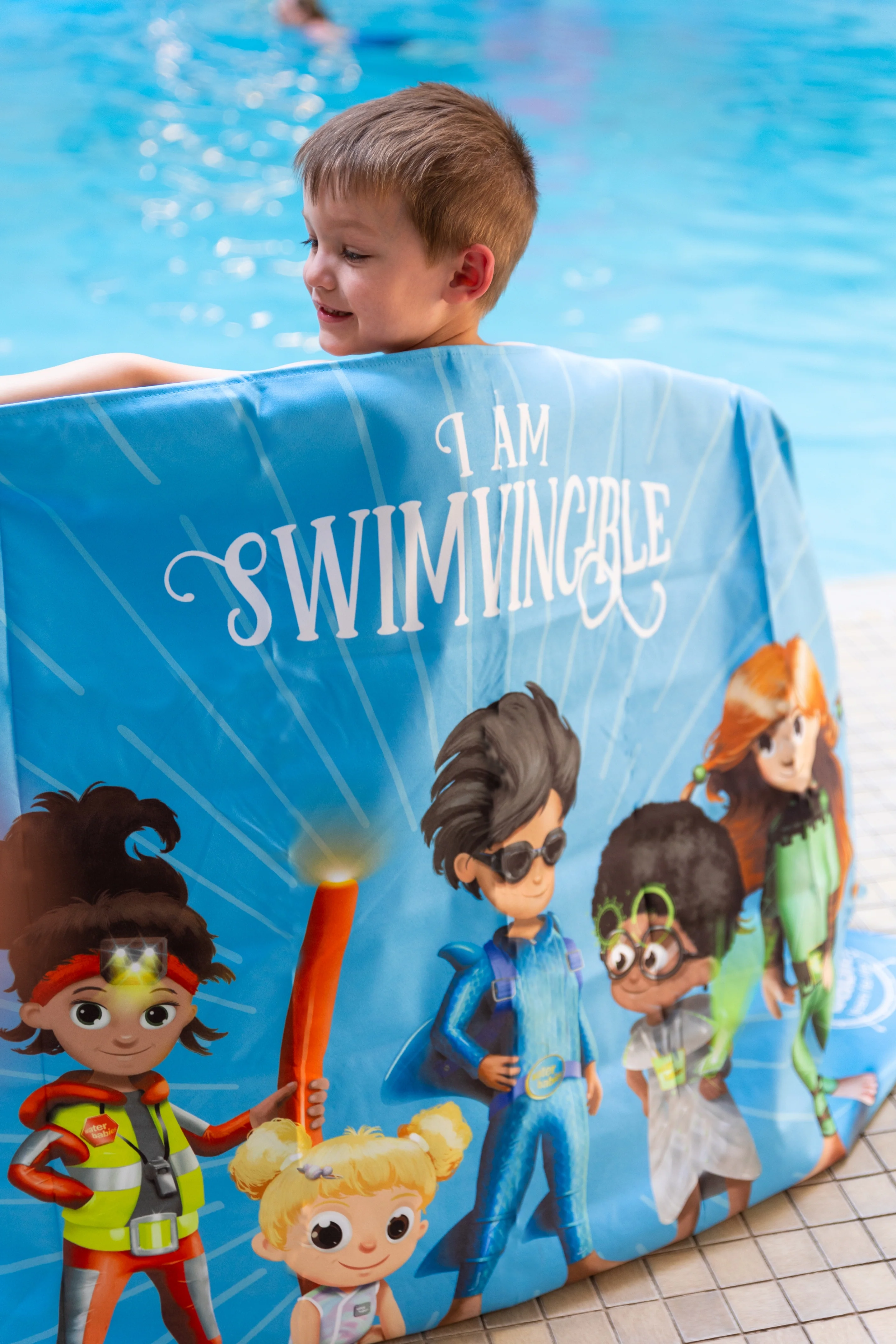 Water Babies x Dock & Bay I Am Swimvincible Pool & Beach Towel (160x90cm) - Image 7