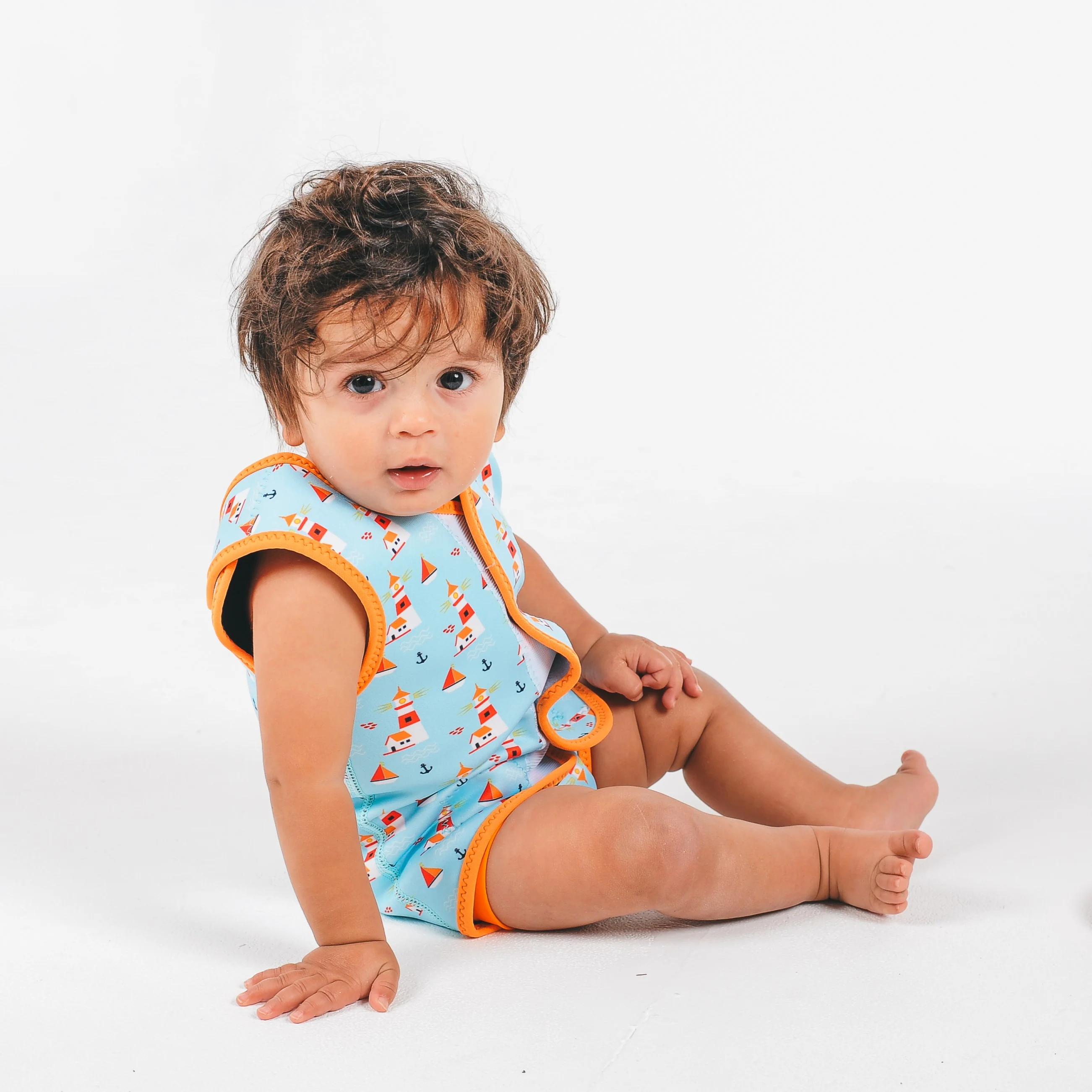 Water Babies Lighthouse Lagoon Baby Wrap - Image 9