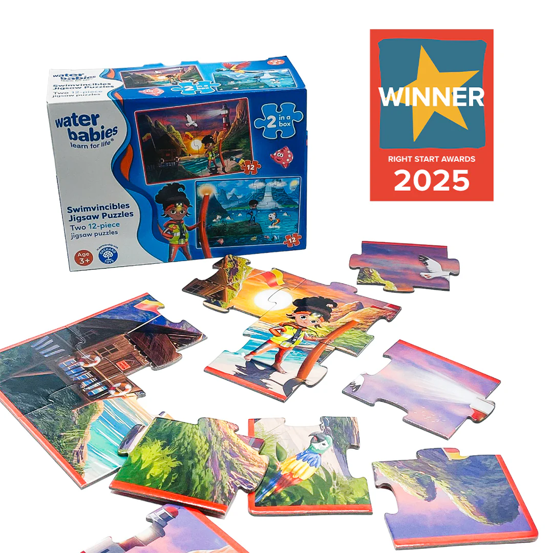 Water Babies x Orchard Toys Swimvincibles Jigsaw Puzzles 2 in a Box (12-piece) - Image 17